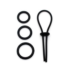 Anneaux péniens à boucle fine pour hommes, l'anneau du prépuce obstrue l'anneau, retardant l'orgasme, jouet sexuel sûr pour adultes - Product Image 1