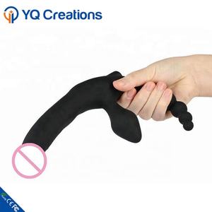 Strapless Siliconen Vibrerende Kogel Vibe Anaal Butt Plug Vibrator Lesbische Siliconen Dubbele Dildo Goedkope Seksspeeltjes - Product Image 4