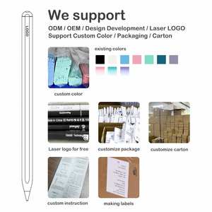 Stylet magnétique à capuchon, prix d'usine, sans recharge, stylet passif pour écran tactile, pour téléphone ou tablette, en métal - Product Image 6