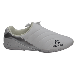 Woosung campione salute Taekwondo scarpe uomo e donna adulto Taekwondo scarpa primaverile spedizione gratuita cinese PU maglia di gomma leggera - Product Image 4