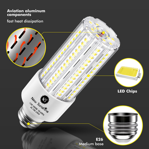 Thích hợp cho trong nhà và ngoài trời dẫn ngô đèn 15 Wát nhà để xe xây dựng trang web nhà máy chiếu sáng <span class=keywords><strong>LED</strong></span> Ngô bóng đèn E27/E28 - Product Image 1