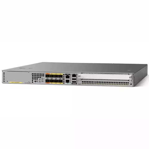 Used Original  Router ASR1001 System, Crypto, 4 built-in GE, Dual P/S, spare