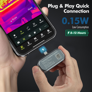La caméra thermique <span class=keywords><strong>infrarouge</strong></span> Roadi TC102 fonctionne avec <span class=keywords><strong>iPhone</strong></span> et iPad - Product Image 3