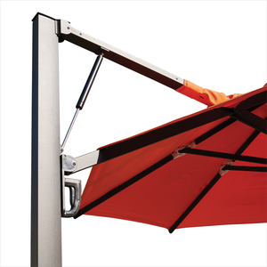 Parasol de jardin extérieur Offres Spéciales protégé contre les UV de parapluie d'énergie solaire avec la base en plastique remplie d'eau ou de marbre - Product Image 2