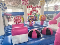 Groothandelsprijs Candy Thema Opblaasbare Springkasteel Opblaasbare Springkussen voor Retailers en Wereldwijde Distributiepartners