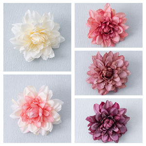 ดอกดาเลียประดิษฐ์ CallaFloral สีชมพู ขาวนม และม่วง สำหรับตกแต่งงานแต่งงานในร่ม สไตล์ INS - Product Image 3