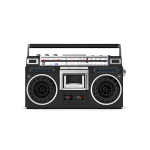 เครื่องเล่นเทปคาสเซ็ตคู่แบบย้อนยุคพร้อมวิทยุ FM AM SW ช่องเสียบ USB TF MP3 BT เครื่องบันทึกเสียง สำหรับใช้ในบ้าน งานปาร์ตี้กลางแจ้ง ของขวัญ รับทำโลโก้ตามสั่ง - Product Image 3