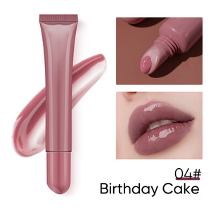 MLM Custom Logo Vegan Glitter Gel <b>Lip</b> Gloss Long-lasting Hydrating Moisturizing Waterproof High Color Payoff <b>lips</b> gloss - Product Image 2