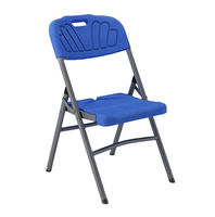 Ensemble de table et chaise de salle à manger blanche pour l'extérieur Plastique pliable pour un rangement facile et une utilisation pratique de la table à manger à bas prix