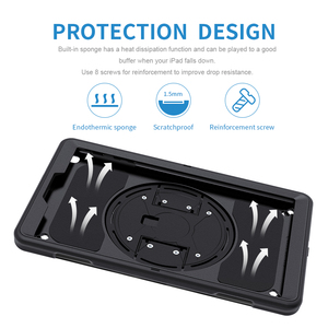 Funda Protectora para Tablet <span class=keywords><strong>Samsung</strong></span> <span class=keywords><strong>Tab</strong></span> A 10.1 Pulgadas <span class=keywords><strong>2019</strong></span>, con Rotación de 360 Grados, Correa Ajustable, Ranura para Lápiz, Portátil, SM-T510 SM-T515 - Product Image 6