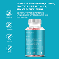OEM ODM Capsules de biotine capillaire Croissance plus rapide Suppléments de vitamines pour adultes Tous les ingrédients naturels