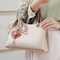 Sac à main bandoulière pour femme authentique, cuir haut de gamme, carré, élégant, à bandoulière unique, tendance, fermeture éclair, anniversaire, usage quotidien