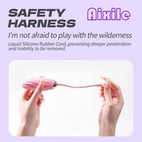 Vibrador con Forma de Huevo para Mujeres, Vibrador Portátil, Estimulador de Punto G, Clítoris, Pezones y Anal, Juguetes Sexuales para Mujeres con 9 Vibraciones, Dildo