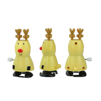 Groothandel Kerst plastic opwindbare wandelende kerstfiguren automatenprijzen kerstcadeaus voor kinderen