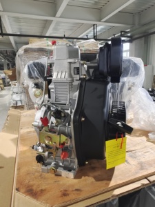 Mesin Diesel Kecil Berkualitas Tinggi 188F 9hp 7.5 KW 456cc 1 Silinder Berpendingin Udara - Product Image 3