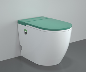 Inodoro montado en el suelo para baño sin tanque <span class=keywords><strong>de</strong></span> pulso moderno con inodoros para ahorrar espacio <span class=keywords><strong>de</strong></span> <span class=keywords><strong>bater</strong></span>ía No necesita <span class=keywords><strong>cisterna</strong></span> oculta - Product Image 3