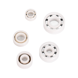 Roulement en plastique à gorge profonde 6206 PP avec billes en verre, résistant aux acides et aux alcalis, léger, non magnétique, isolé, roulement ouvert - Product Image 4