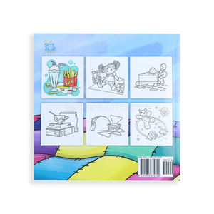 Libro de Colorear para Niños, Libro de Actividades Cuadrado Personalizado para Niños, Impresión Profesional de Ilustraciones Educativas - Product Image 4
