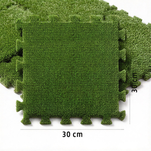 Tapis de sol de gym élégant Quiet Comfort Puzzle De Tapis, édition spéciale, tapis de pique-nique extérieur pratique, dalles de gazon artificiel - Product Image 2