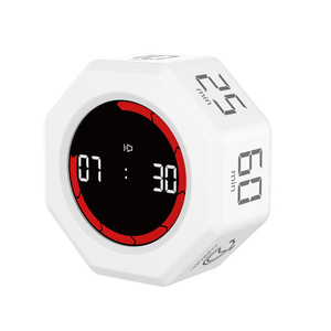 Temporizador con Sensor de Gravedad, Gestor de Tiempo, Temporizador de Aprendizaje para Niños, Recordatorio de Cuenta Regresiva de Autodisciplina, Temporizador <span class=keywords><strong>Pomodoro</strong></span> Flip Cube - Product Image 6
