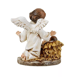 Candelabro <span class=keywords><strong>de</strong></span> Adviento con Ángel <span class=keywords><strong>de</strong></span> <span class=keywords><strong>la</strong></span> Natividad, Decoración para Bautizo, Centro <span class=keywords><strong>de</strong></span> Mesa Religioso, Regalo <span class=keywords><strong>de</strong></span> Navidad - Product Image 5