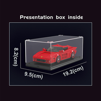 MOULD KING-Mini Voiture de Sport Super Racing 27012S pour Garçons, Jouets, Boîte de Présentation, Cadeau, Blocs de Construction pour Enfants