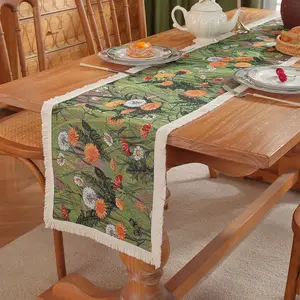 Tabletex Vải Bố Phong cách trang trại bảng RUNNERS mộc mạc dệt bàn ăn RUNNER cho sử dụng hàng ngày