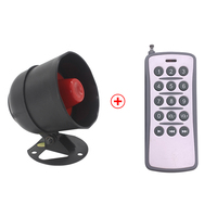 JQE866 Alarma de seguridad para el hogar con IP68 Sistema de alarma de seguridad exterior a prueba de agua 110dB Sirena fuerte de Alto decibelio