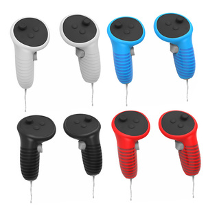 Housse de protection pour <span class=keywords><strong>Oculus</strong></span> Quest 3 VR <span class=keywords><strong>Touch</strong></span> Controller Silicone Cover Skin Handle Grip Full Protection Sleeve - Product Image 1
