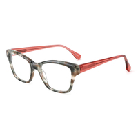 Vente en gros montures de lunettes classiques en acétate monture carrée lunettes de mode anti-lumière bleue montures en acétate optique de créateur pour hommes