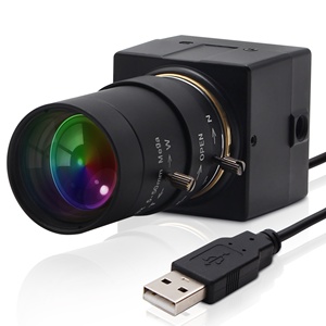 Webcam à faible luminosité <span class=keywords><strong>1080P</strong></span> <span class=keywords><strong>Full</strong></span> <span class=keywords><strong>HD</strong></span>, mini caméra USB haute vitesse avec objectif CS varifocal 5-50 mm - Product Image 1