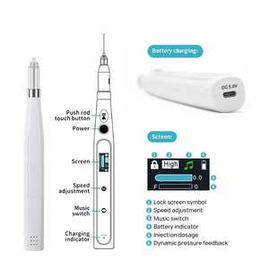 Dispositivo de Terapia Oral Tipo Pluma para Anestesia Dental con Cartucho, Flujo Ajustable y Pantalla - Product Image 5