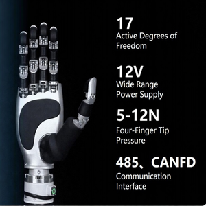 Main de <span class=keywords><strong>robot</strong></span> humanoïde multi-doigts ZWHAND DM17 1.4L LM06 1.0 DM20 1.0 20 DOF pour la préhension - Product Image 5