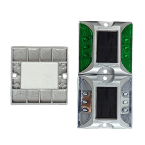 30T 유연한 태양 전지 패널 타차 솔라 레스 태양열 주도 고양이 눈 도로 스터드 - Product Image 1