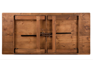 Table de <span class=keywords><strong>ferme</strong></span> pliante en pin massif rustique de haute qualité pour mariages et événements - Product Image 3