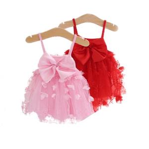 Vestidos de Bebé para Comprar en Línea en China, Ropa al por Mayor, Vestido de Tul para Niñas con Flores, Como se Muestra en la Imagen - Product Image 1