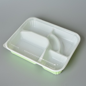 Portable Disposable Plastic Bento Lunch Box for Sushi Noodles <strong>Potato</strong> Chips Baby Food Takeaway <strong>Containers</strong> - Product Image 6