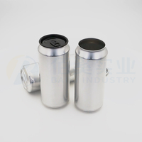 Fournisseur de canettes en aluminium standard et personnalisées de 330 ml et 500 ml avec couvercle facile à ouvrir pour l'emballage de café, de thé et de boissons