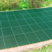 Grille de pavage perméable en plastique pour gazon, design industriel, écologique, pour parcs et pavages perméables
