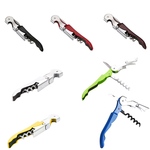 Tire-bouchon professionnel 3-en-1 en acier inoxydable avec logo personnalisé, ouvre-bouteille portable pour sommelier - Product Image 1