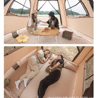 Carpa Inflable Portátil Zentopia Impermeable de Doble Capa para las Cuatro Estaciones, para 4-5 Personas, Ideal para Campamentos Familiares, de Apertura Rápida y Gran Tamaño Personalizable