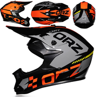 Casque de moto tout-terrain Coque résistante aux chocs en ABS Couche de tamponnage EPS Visière extensible amovible Doublure respirante