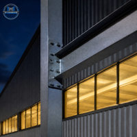 Edificio de Almacén con Estructura de Acero Metálico Moderno, Almacenamiento Industrial, Construcción de Estructura de Acero Personalizada