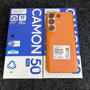 Camon 50Pro 16GB+1TB>สมาร์ทโฟนหน้าจอ 7 นิ้ว 5G LTE LED รองรับ CDMA ภาษาสเปน ระบบปฏิบัติการ Android 15 Deca Core 120Hz จัดส่งรวดเร็ว - Product Image 3