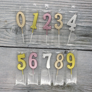 Velas de número de parafina sin humo ecológicas de lujo para cumpleaños, Halloween, Navidad, fiestas de Año Nuevo, deseos al por mayor - Product Image 2