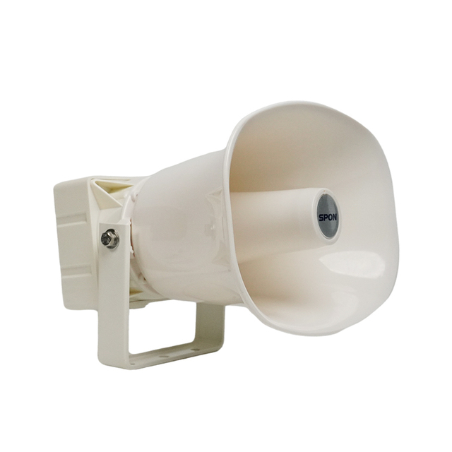 Outdoor Waterproof IP65 All-in-one IP POE Horn Speaker Can Response Can Talk Speaker Communication Horn Speaker