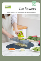 Coupe-légumes multifonctionnel 15 en 1 pour la cuisine, hachoir à légumes, hachoir à oignons, mandoline, trancheuse multifonctionnelle