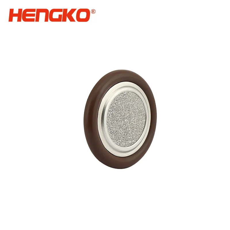 HENGKO ISO KF16 25 40 50 แหวนตรงกลางพร้อมตัวกรองโลหะเผา