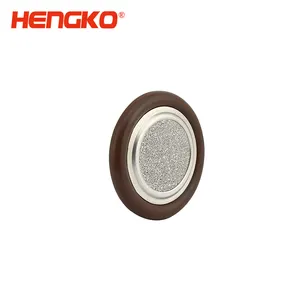 HENGKO ISO KF16 25 40 50 Bagues de centrage avec filtre en métal fritté