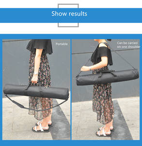 Sac de transport rembourré multifonctionnel <span class=keywords><strong>pour</strong></span> <span class=keywords><strong>appareil</strong></span> <span class=keywords><strong>photo</strong></span> et trépied, en nylon 1680D imperméable et rembourré - Product Image 4